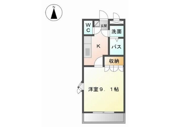 津島駅 徒歩8分 1階の物件間取画像